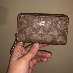 Coach mini wallet
